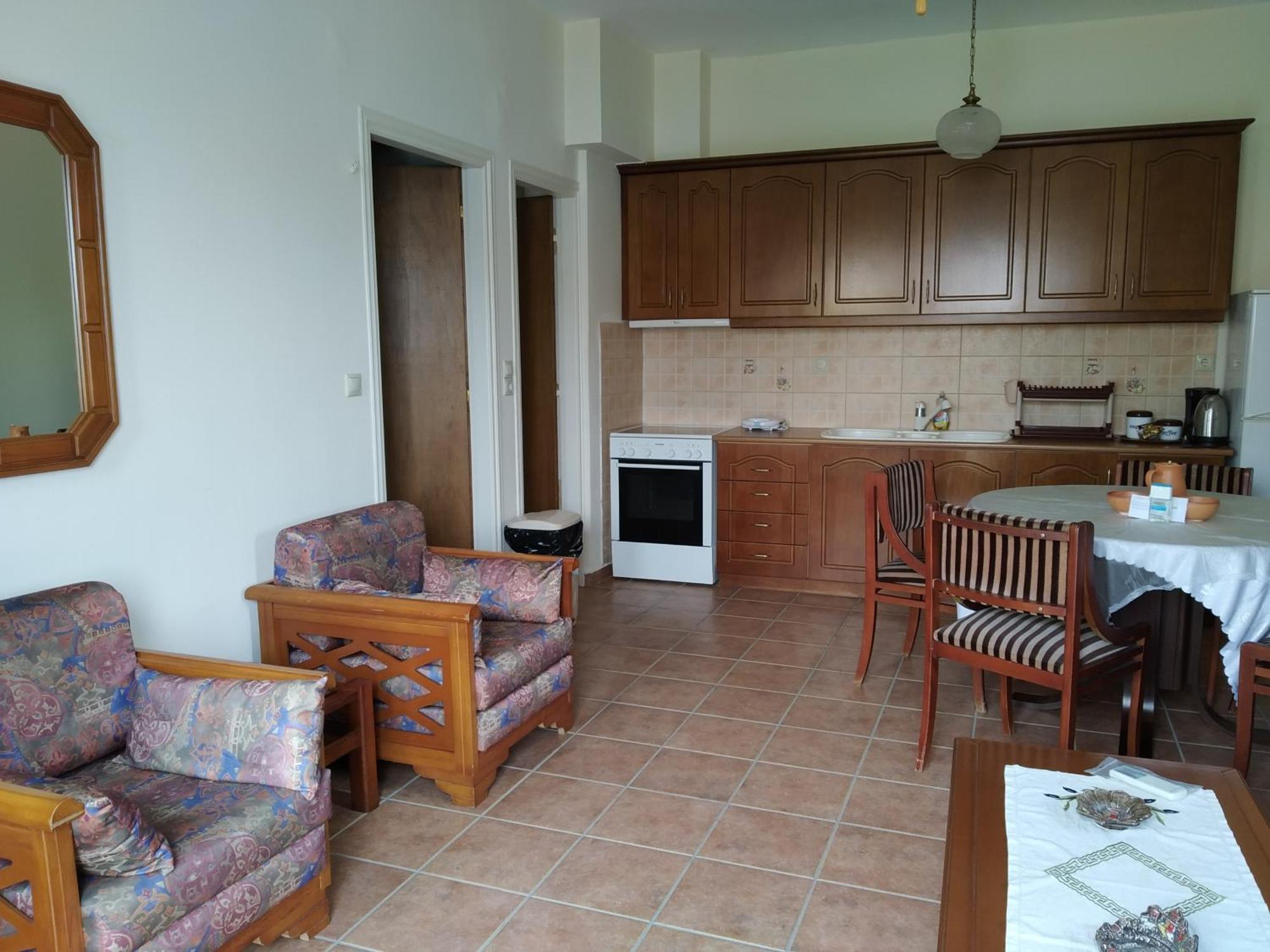 Néon Oítilon Vatoulia House 아파트 호텔 외부 사진